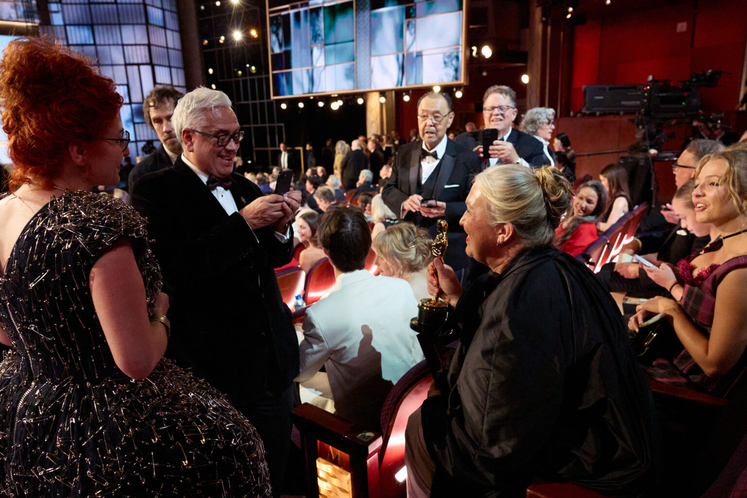 Kate Hawley poses during the 98th Oscars® at the Dolby® Theatre at Ovation Hollywood on Sunday, March 15, 2026.