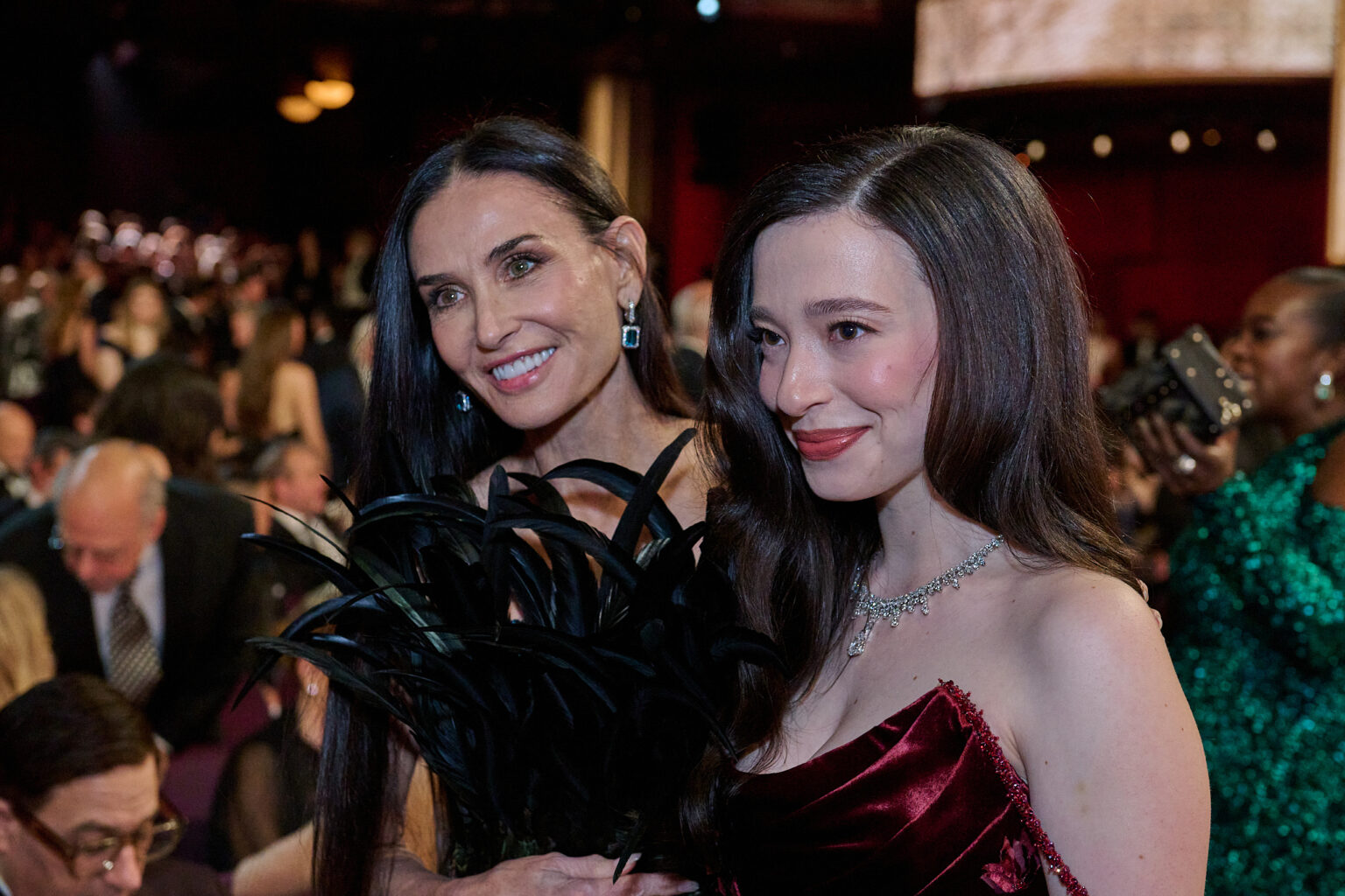 Demi Moore and Mikey Madison attend the 98th Oscars® at the Dolby Theatre at Ovation Hollywood in Los Angeles, CA, on Sunday, March 15, 2026.