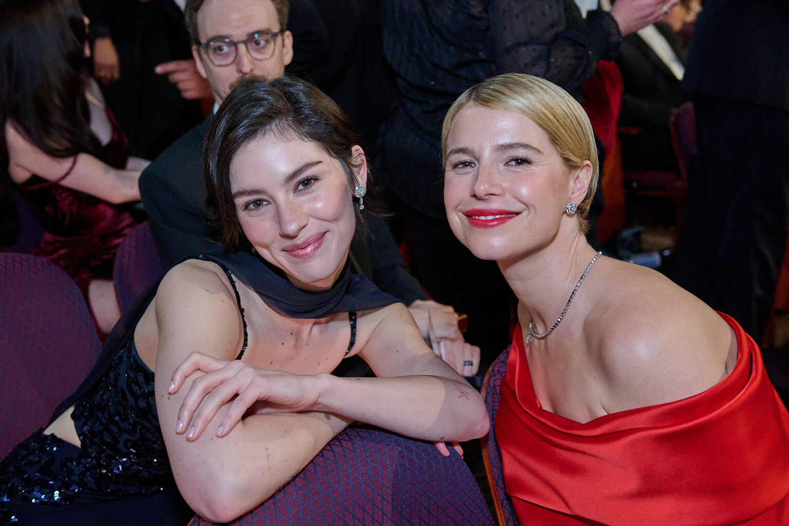 Gracie Abrams and Jessie Buckley attends the 98th Oscars® at the Dolby Theatre at Ovation Hollywood in Los Angeles, CA, on Sunday, March 15, 2026.