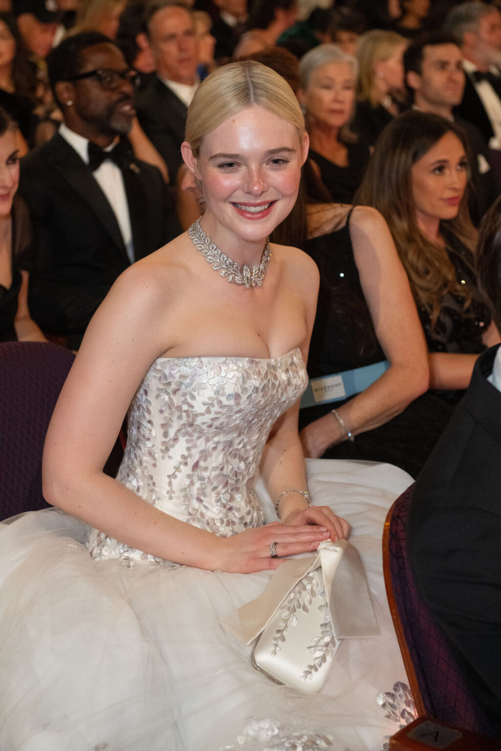 Elle Fanning attends the 98th Oscars® at the Dolby Theatre at Ovation Hollywood in Los Angeles, CA, on Sunday, March 15, 2026.