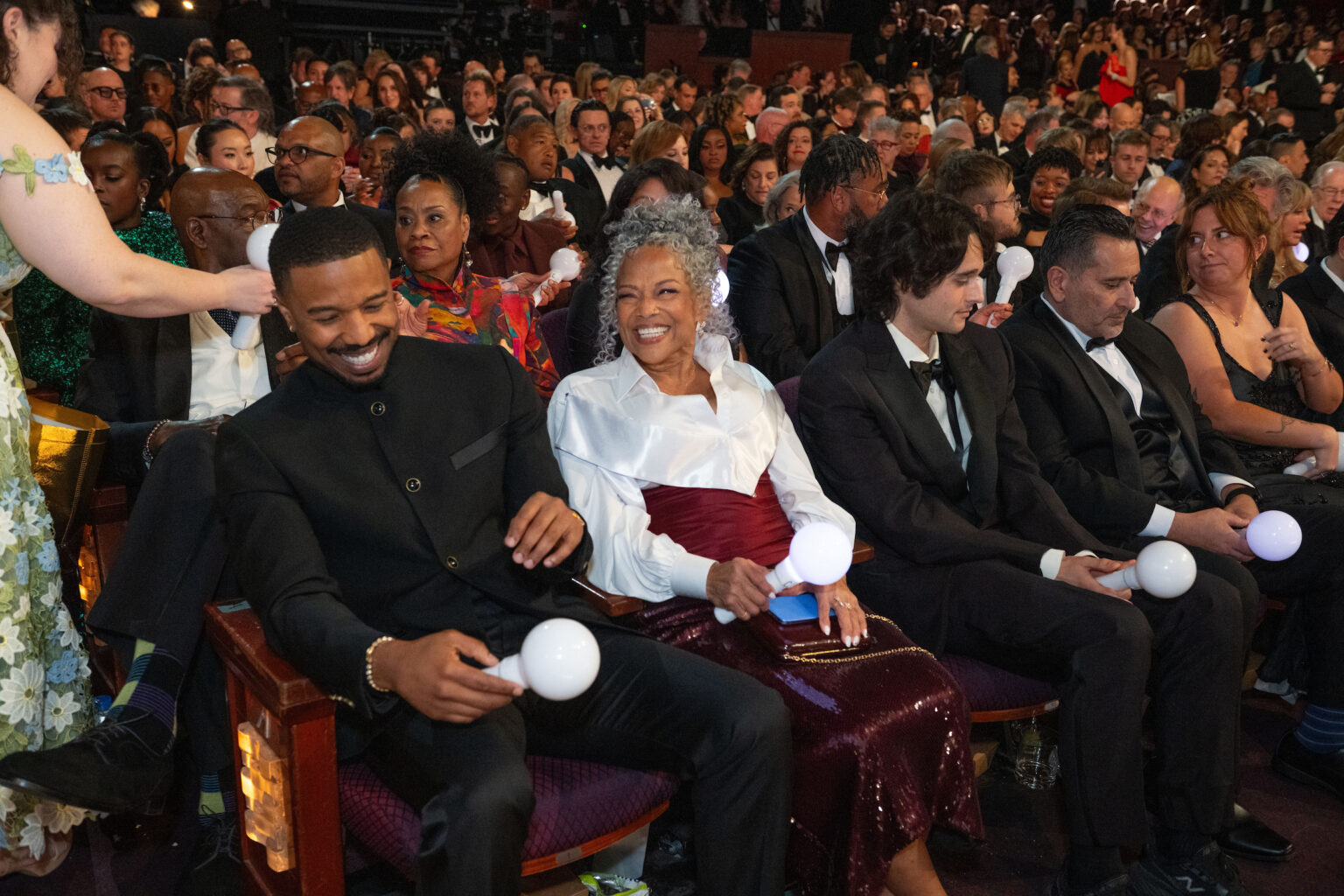 Michael B. Jordan and Donna Jordan attend the 98th Oscars® at the Dolby Theatre at Ovation Hollywood in Los Angeles, CA, on Sunday, March 15, 2026.