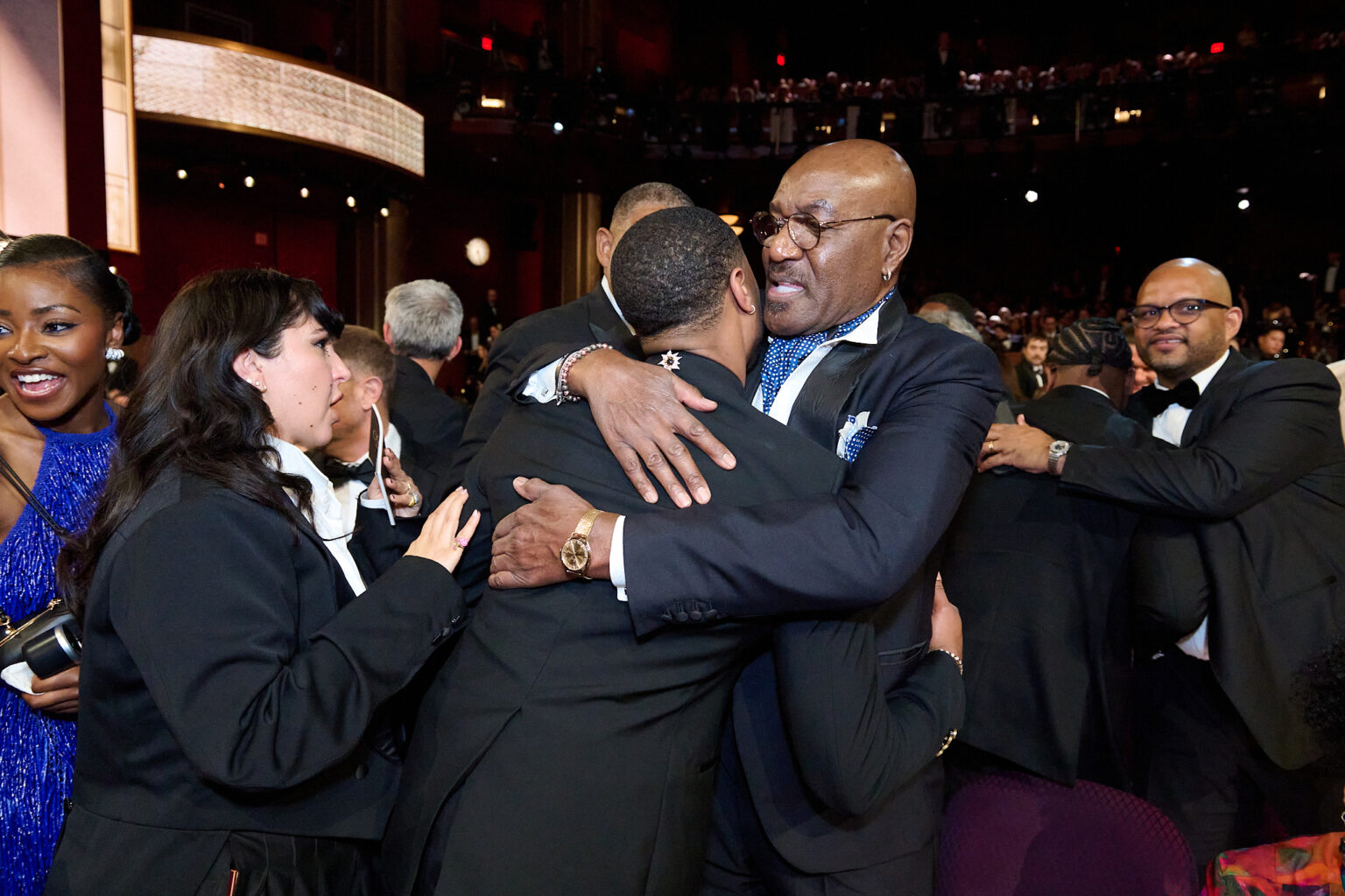 Michael B. Jordan and Delroy Lindo during the 98th Oscars® at the Dolby® Theatre at Ovation Hollywood on Sunday, March 15, 2026.