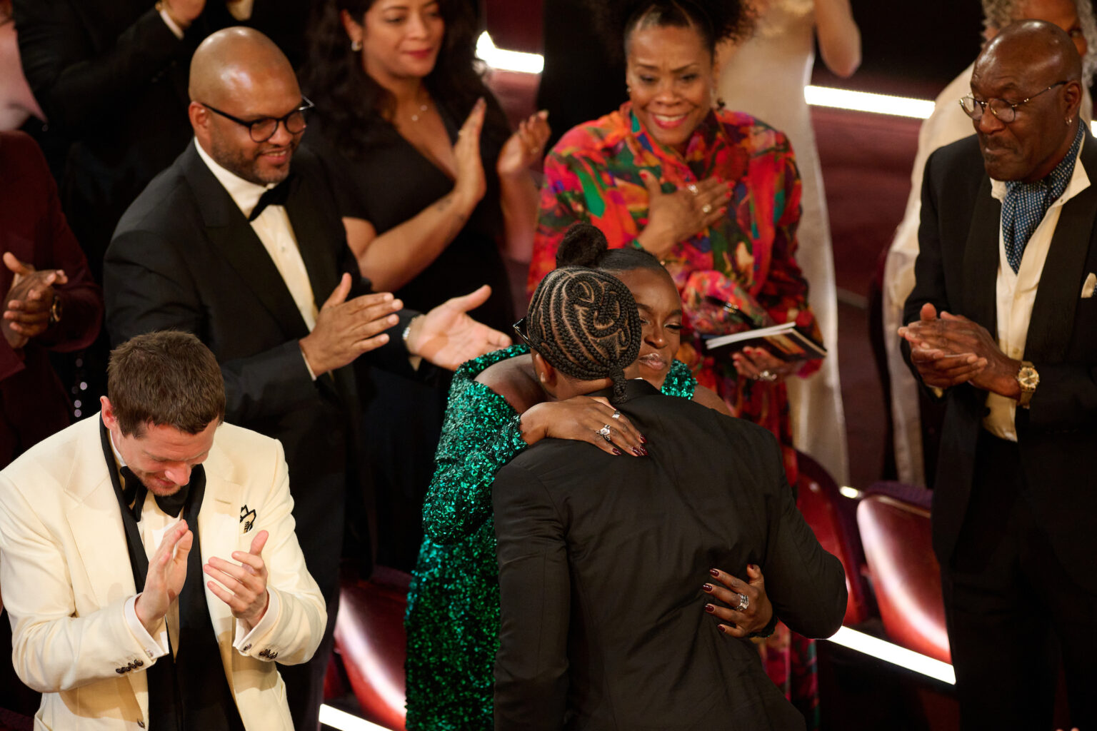 Ryan Coogler and Wunmi Mosaku during the live 98th Oscars® at the Dolby Theatre at Ovation Hollywood in Los Angeles, CA, on Sunday, March 15, 2026.