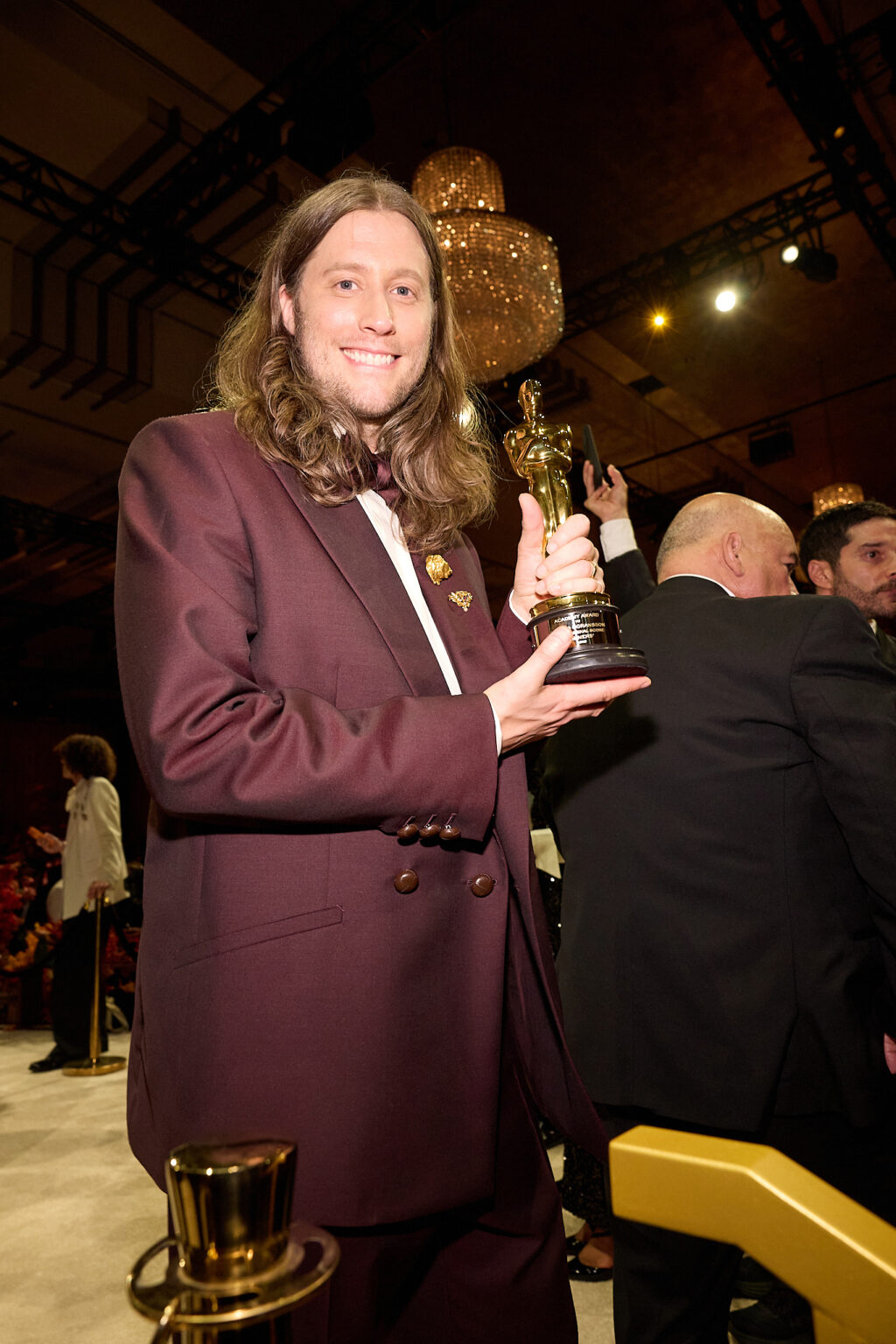 Ludwig Göransson celebrates at the Governors Ball following the 98th Oscars® at the Dolby Theatre at Ovation Hollywood in Los Angeles, CA, on Sunday, March 15, 2026.