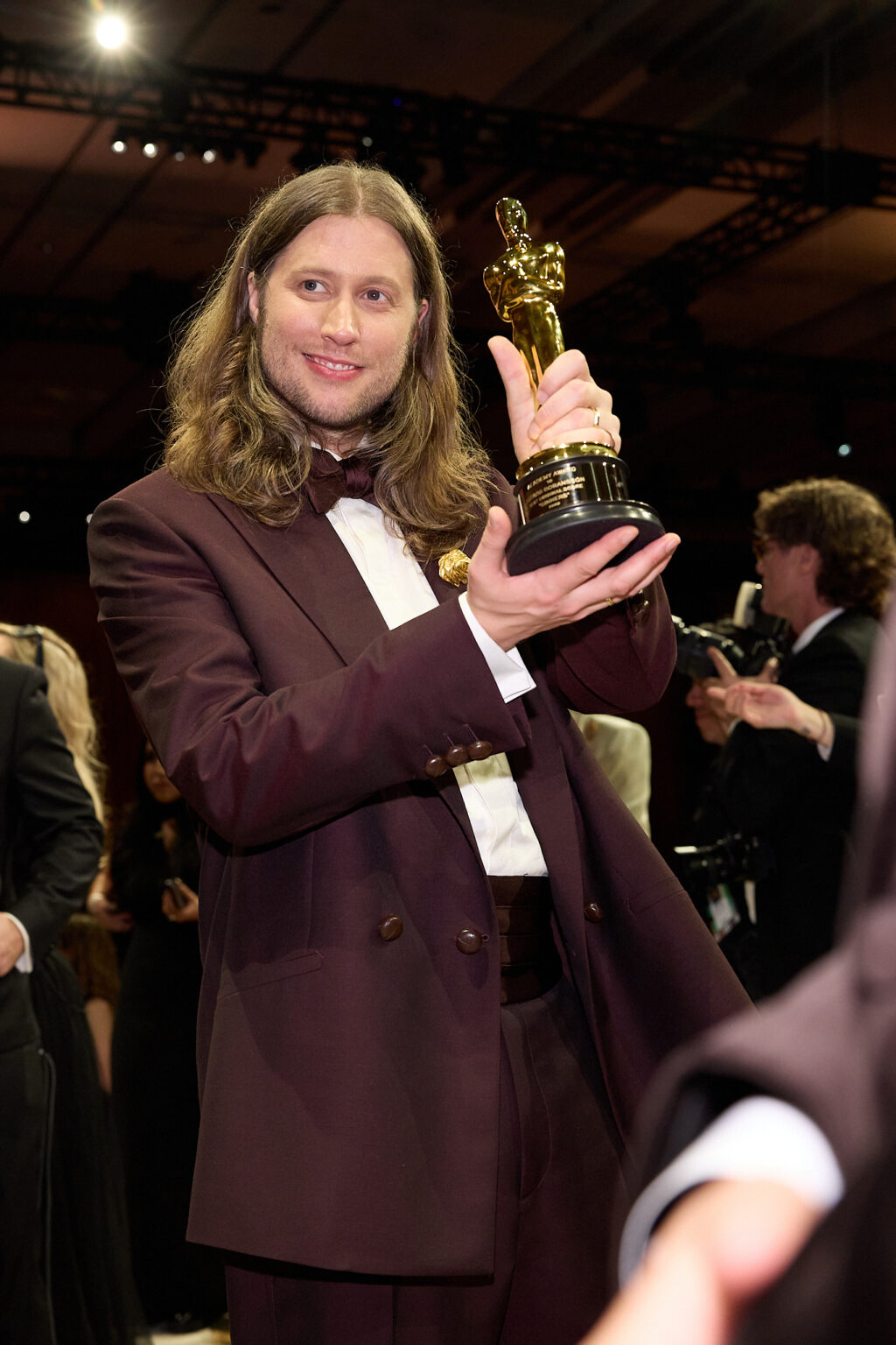 Ludwig Göransson celebrates at the Governors Ball following the 98th Oscars® at the Dolby Theatre at Ovation Hollywood in Los Angeles, CA, on Sunday, March 15, 2026.