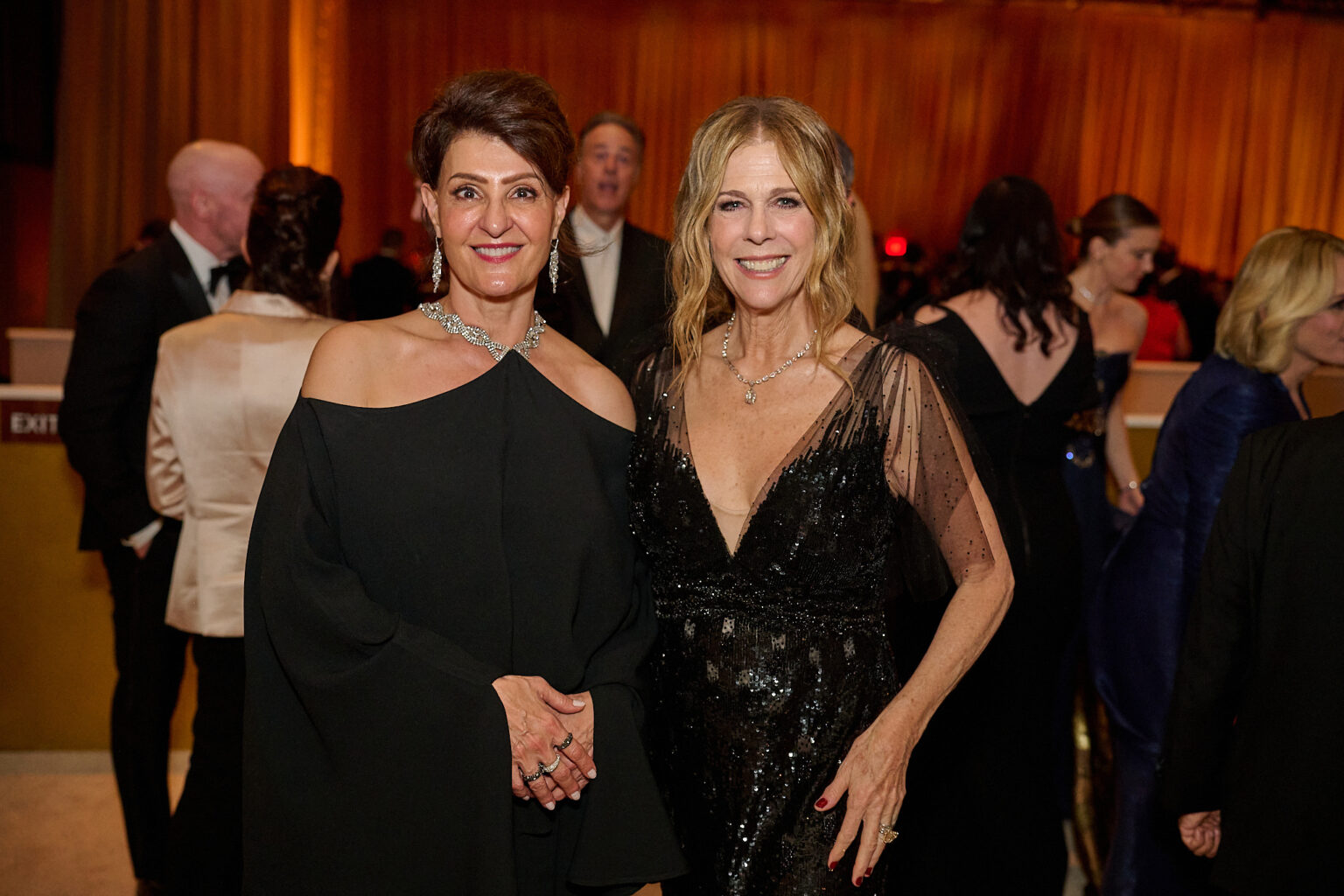 Rita Wilson and Nia Vardalos attends the Governors Ball following the 98th Oscars® at the Dolby® Theatre at Ovation Hollywood in Los Angeles, CA, on Sunday, March 15, 2026.