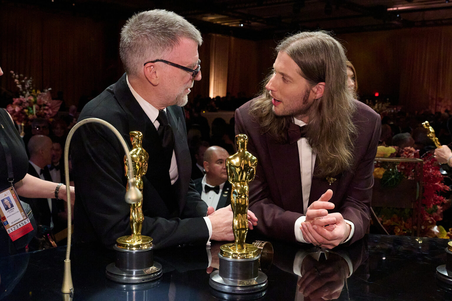 Paul Thomas Anderson and Ludwig Goransson attends the Governors Ball following the 98th Oscars® at the Dolby® Theatre at Ovation Hollywood in Los Angeles, CA, on Sunday, March 15, 2026.