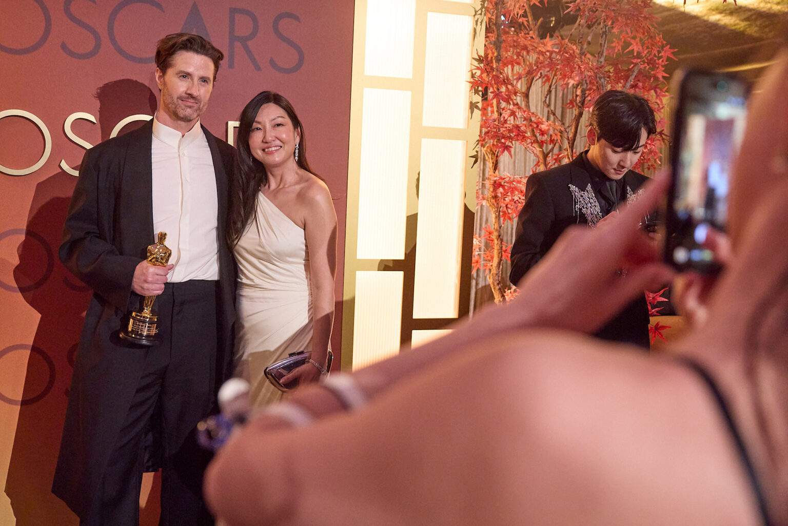 Chris Appelhans and guest attend the Governors Ball following the 98th Oscars® at the Dolby® Theatre at Ovation Hollywood in Los Angeles, CA, on Sunday, March 15, 2026.