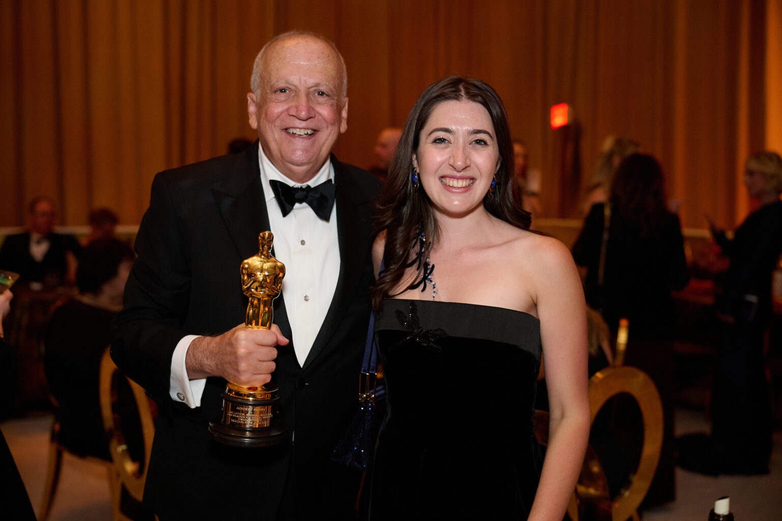 Joe Letteri with his Oscarr® for Best Visual Effects award for “Avatar: Fire and Ash”, at Governors Ball following the 98th Oscars at Dolby Theatre on March 15, 2026 in Hollywood, California