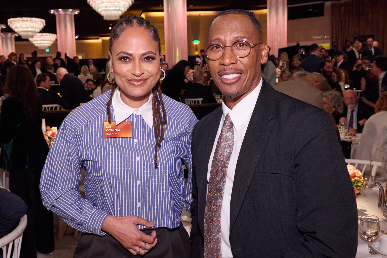 Ava DuVernay and Raphael Saadiq at the Oscar Nominee Luncheon held in the International Ballroom at the Beverly Hilton on Tuesday, February 10, 2026.