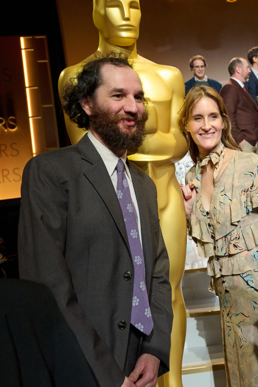 Josh Safdie and Jennifer Venditti at the Oscar Nominee Luncheon held in the International Ballroom at the Beverly Hilton on Tuesday, February 10, 2026.