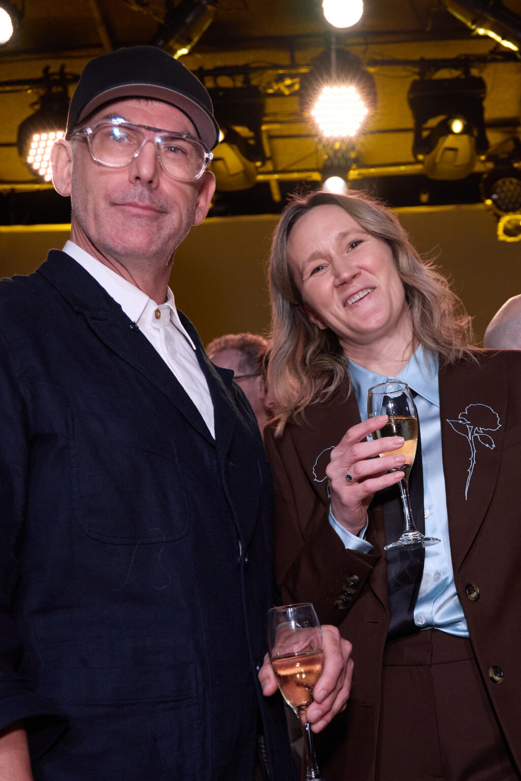 Shane Vieau and Alice Felton at the Oscar Nominee Luncheon held in the International Ballroom at the Beverly Hilton on Tuesday, February 10, 2026.