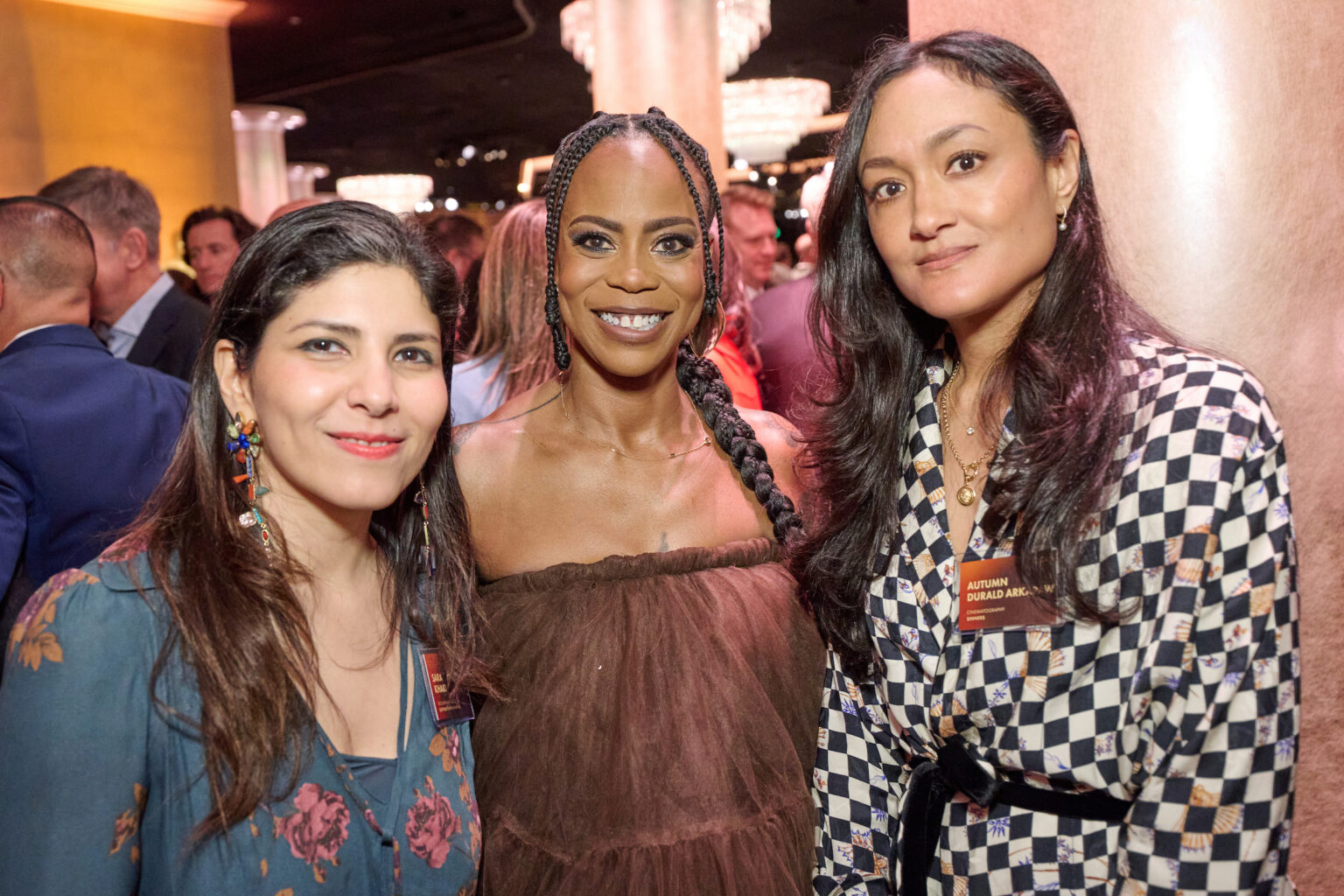 Sara Khaki, Hannah Beachler and Autumn Durald Arkapaw at the Oscar Nominee Luncheon held in the International Ballroom at the Beverly Hilton on Tuesday, February 10, 2026.