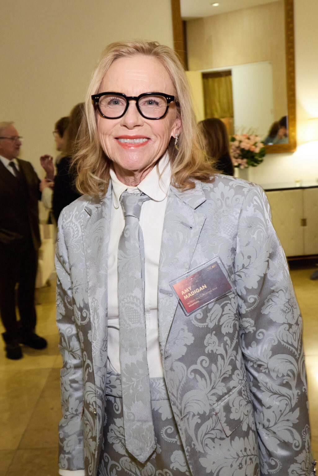 Amy Madigan at the Oscar Nominee Luncheon held in the International Ballroom at the Beverly Hilton on Tuesday, February 10, 2026.