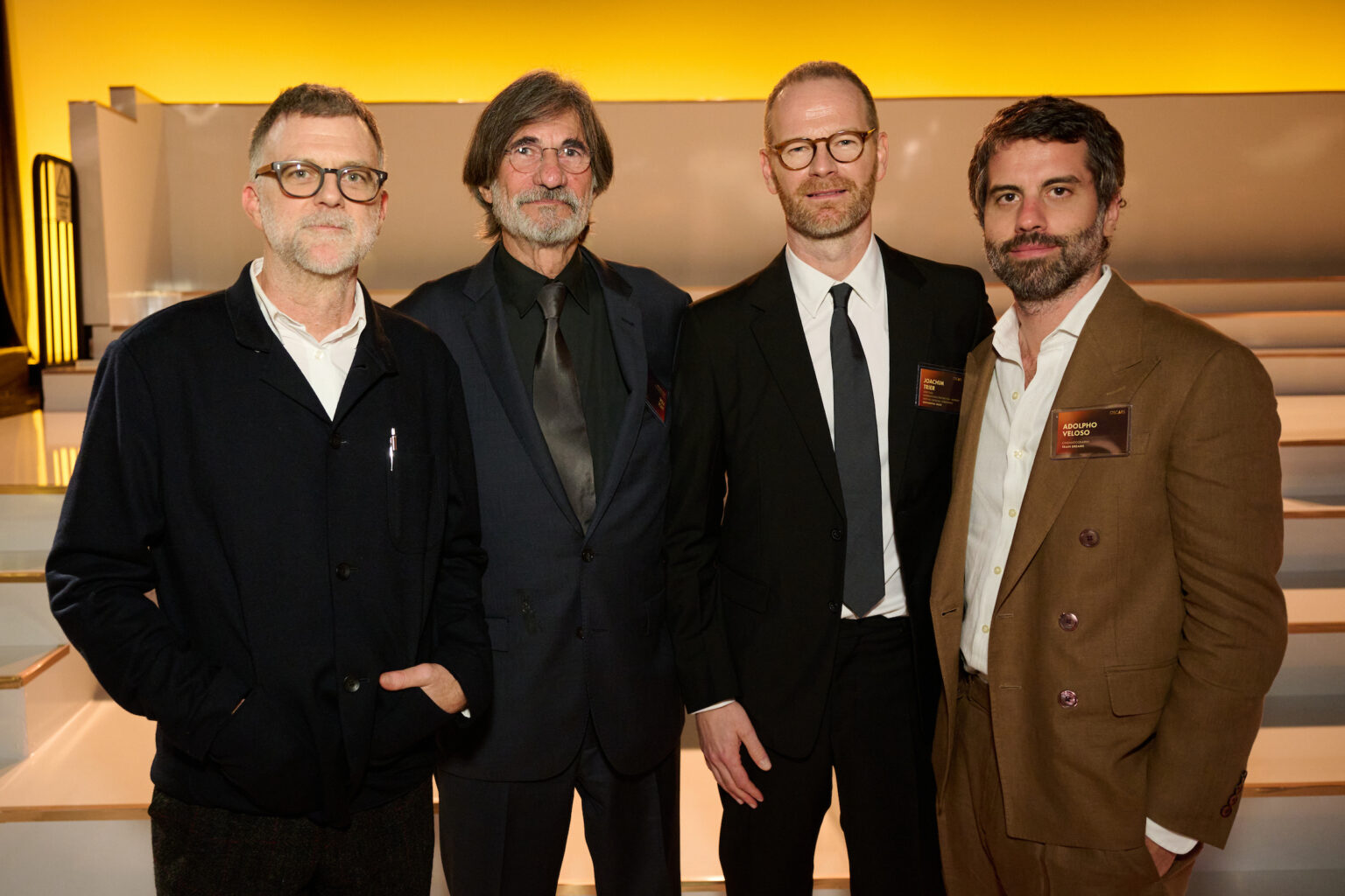 Paul Thomas Anderson, Jack Fisk, Joachim Trier and Adolpho Veloso at the Oscar Nominee Luncheon held in the International Ballroom at the Beverly Hilton on Tuesday, February 10, 2026.