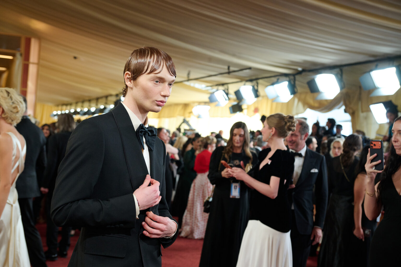 Calum Harper arrives on the red carpet of the 98th Oscars® at the Dolby® Theatre at Ovation Hollywood on Sunday, March 15, 2026.