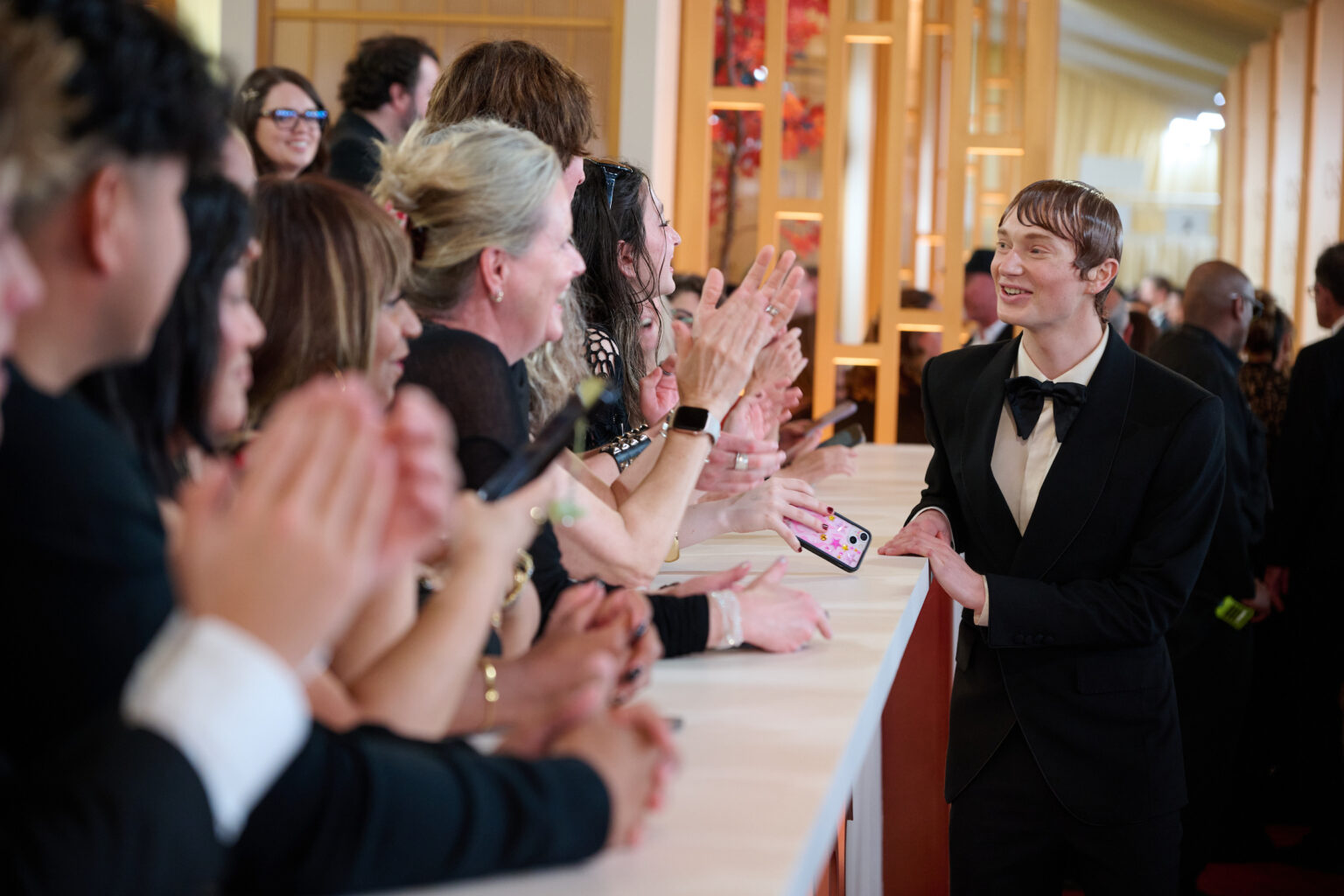 Calum Harper arrives on the red carpet of the 98th Oscars® at the Dolby® Theatre at Ovation Hollywood on Sunday, March 15, 2026.