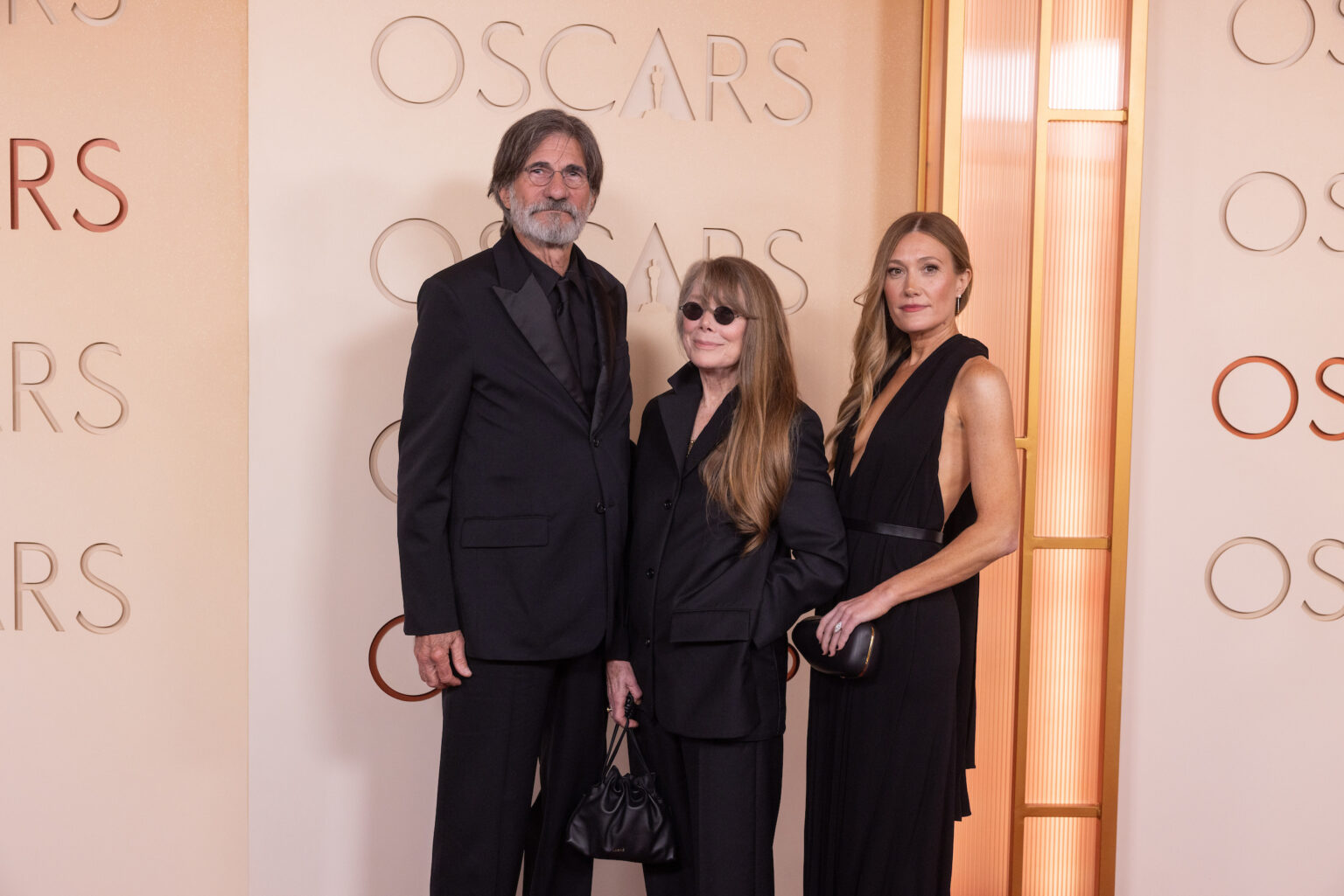 Jack Fisk, Sissy Spacek and Schuyler Fisk arrive on the red carpet of the 98th Oscars® at the Dolby® Theatre at Ovation Hollywood on Sunday, March 15, 2026.