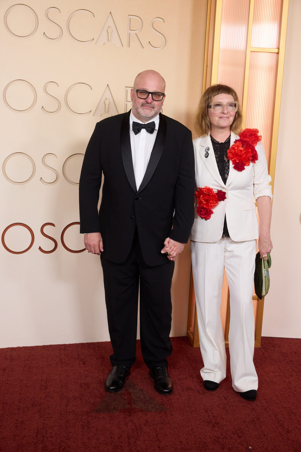 Michael Bauman and guest arrive on the red carpet of the 98th Oscars® at the Dolby® Theatre at Ovation Hollywood on Sunday, March 15, 2026.