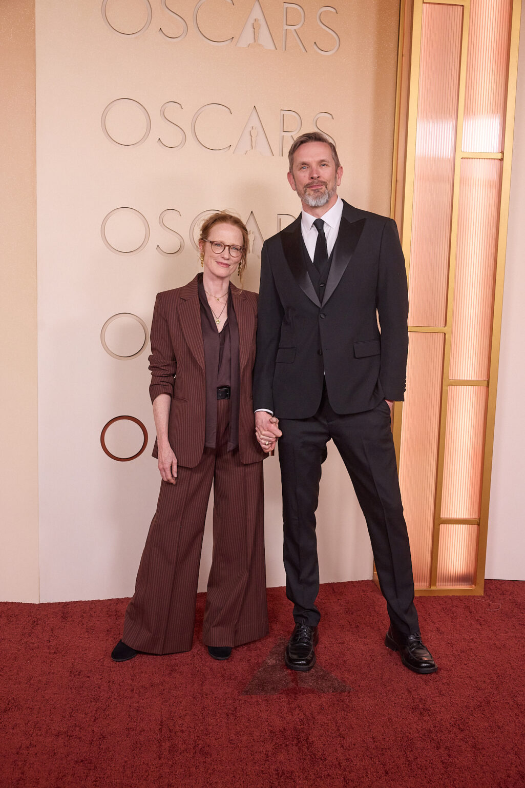 Stephen Aplin and guest arrive on the red carpet of the 98th Oscars® at the Dolby® Theatre at Ovation Hollywood on Sunday, March 15, 2026.