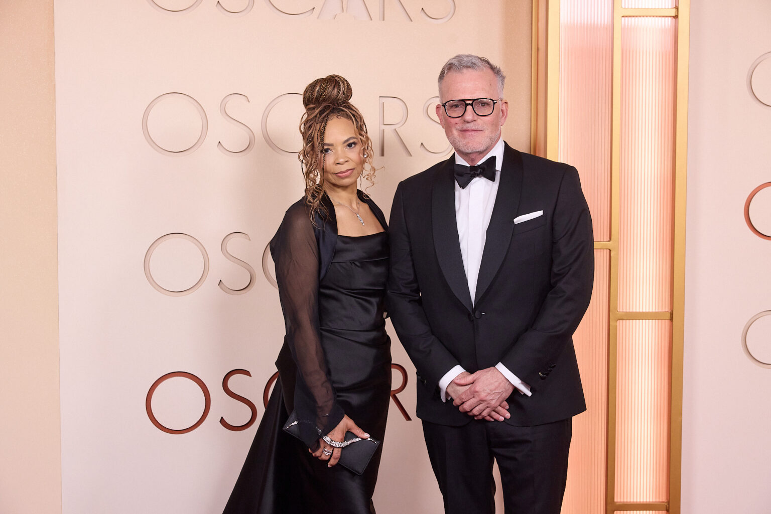 Chad Oman and guest arrive on the red carpet of the 98th Oscars® at the Dolby® Theatre at Ovation Hollywood on Sunday, March 15, 2026.