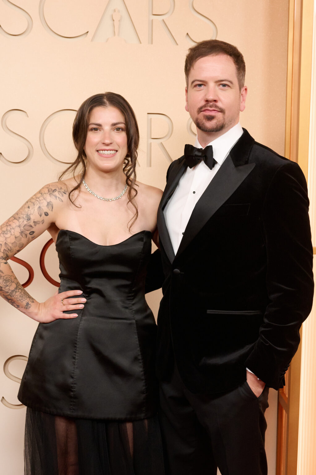 Russell Bowen and guest arrive on the red carpet of the 98th Oscars® at the Dolby® Theatre at Ovation Hollywood on Sunday, March 15, 2026.