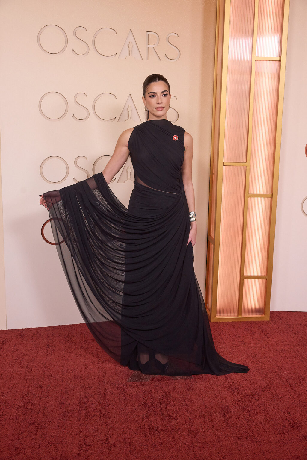 Saja Kilani arrives on the red carpet of the 98th Oscars® at the Dolby® Theatre at Ovation Hollywood on Sunday, March 15, 2026.