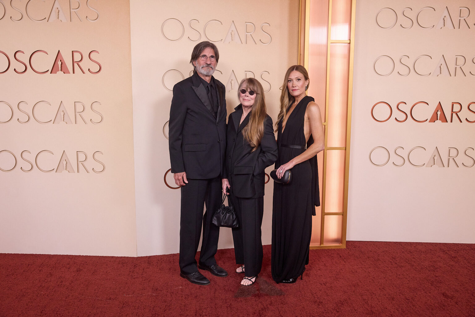 Jack Fisk, Sissy Spacek and Schuyler Fisk arrive on the red carpet of the 98th Oscars® at the Dolby® Theatre at Ovation Hollywood on Sunday, March 15, 2026.