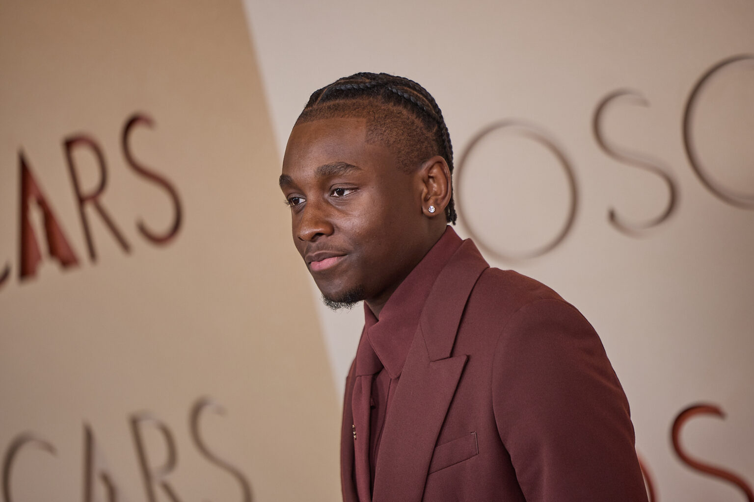 Miles Caton arrives on the red carpet of the 98th Oscars® at the Dolby® Theatre at Ovation Hollywood on Sunday, March 15, 2026.