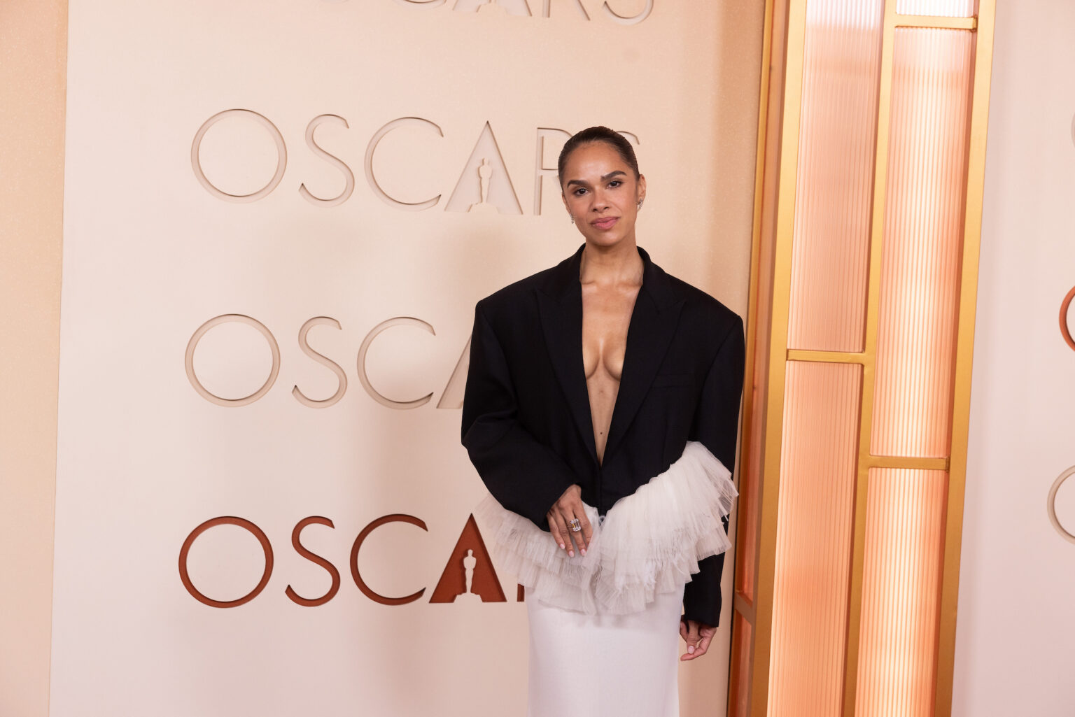 Misty Copeland arrives on the red carpet of the 98th Oscars® at the Dolby® Theatre at Ovation Hollywood on Sunday, March 15, 2026.