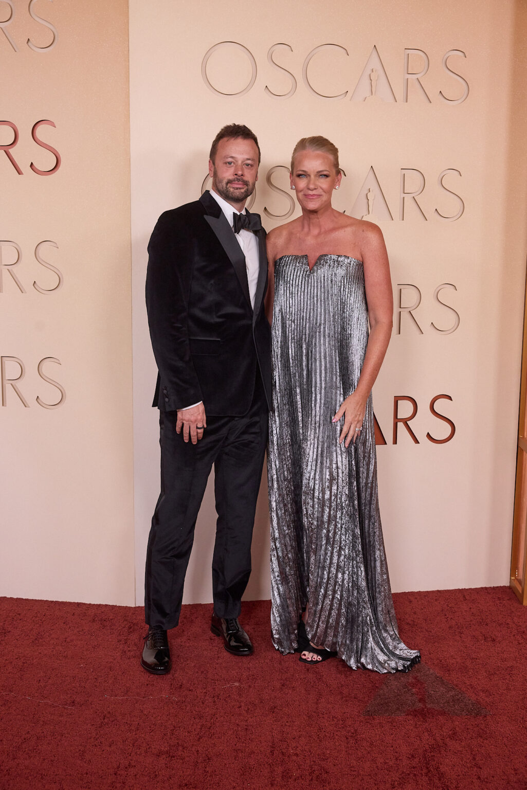 Lars Knudsen and guest arrive on the red carpet of the 98th Oscars® at the Dolby® Theatre at Ovation Hollywood on Sunday, March 15, 2026.