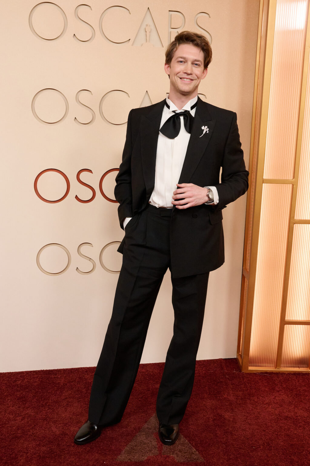 Joe Alwyn arrives on the red carpet of the 98th Oscars® at the Dolby® Theatre at Ovation Hollywood on Sunday, March 15, 2026.
