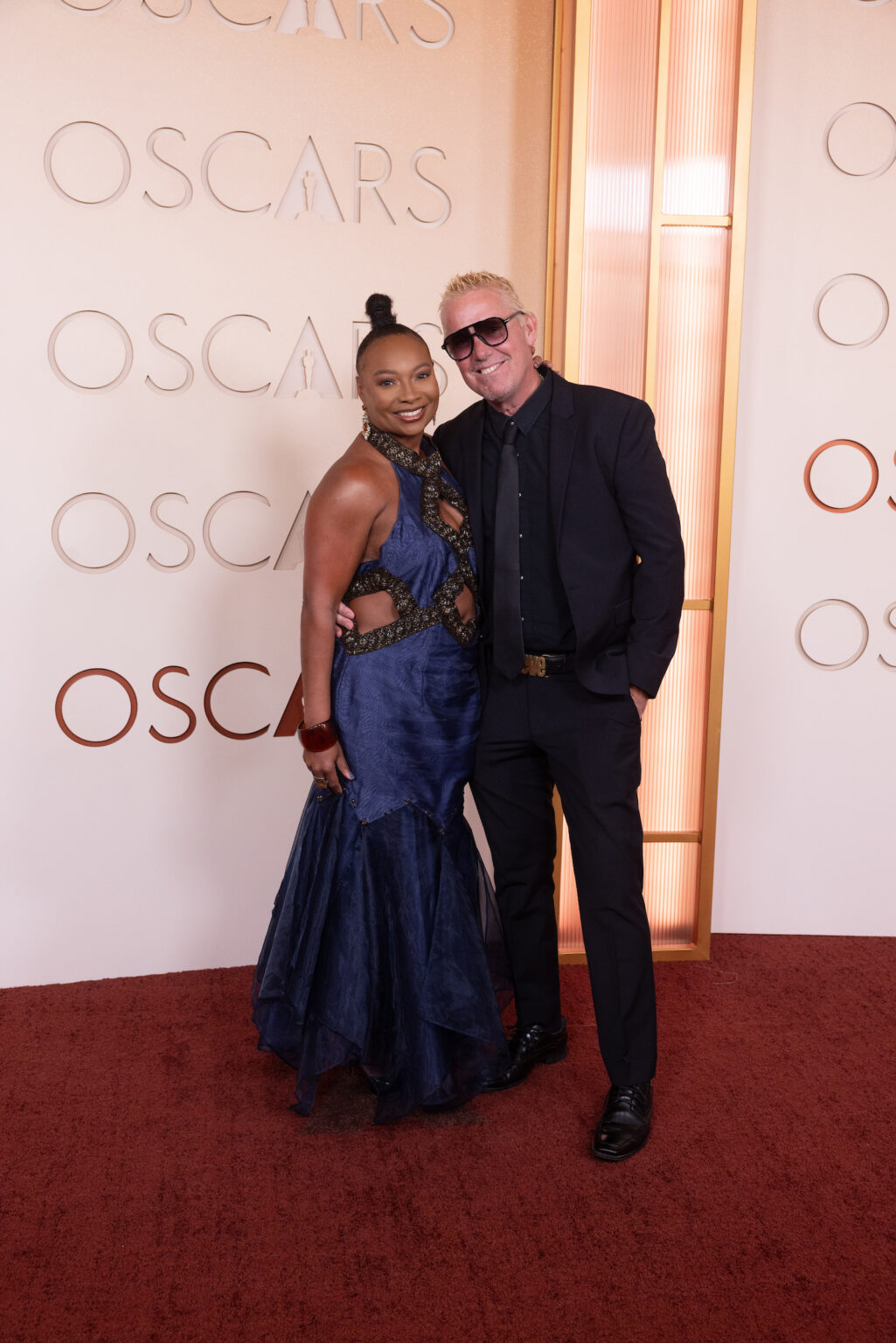 Dionne Holder and Steve Boeddeker arrive on the red carpet of the 98th Oscars® at the Dolby® Theatre at Ovation Hollywood on Sunday, March 15, 2026.