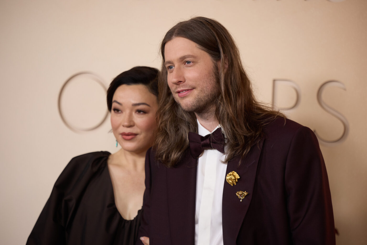 Ludwig Göransson and Serena McKinney arrive on the red carpet of the 98th Oscars® at the Dolby® Theatre at Ovation Hollywood on Sunday, March 15, 2026.