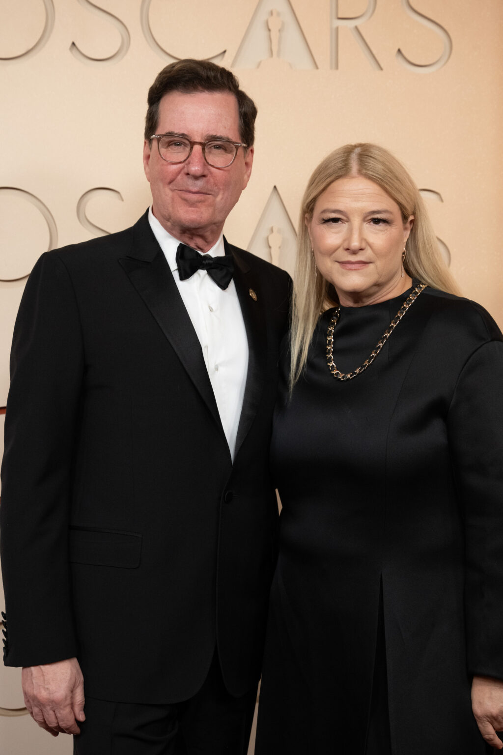 Bruce Beach and Bruna Papandrea arrive on the red carpet of the 98th Oscars® at the Dolby® Theatre at Ovation Hollywood on Sunday, March 15, 2026.