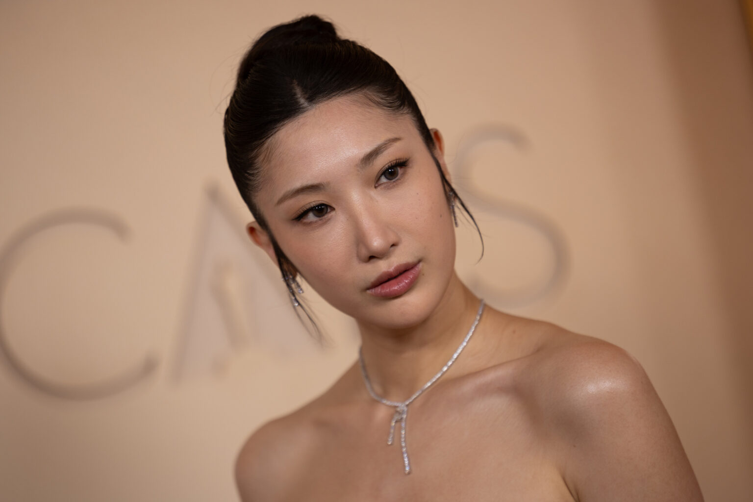 EJAE arrives on the red carpet of the 98th Oscars® at the Dolby® Theatre at Ovation Hollywood on Sunday, March 15, 2026.