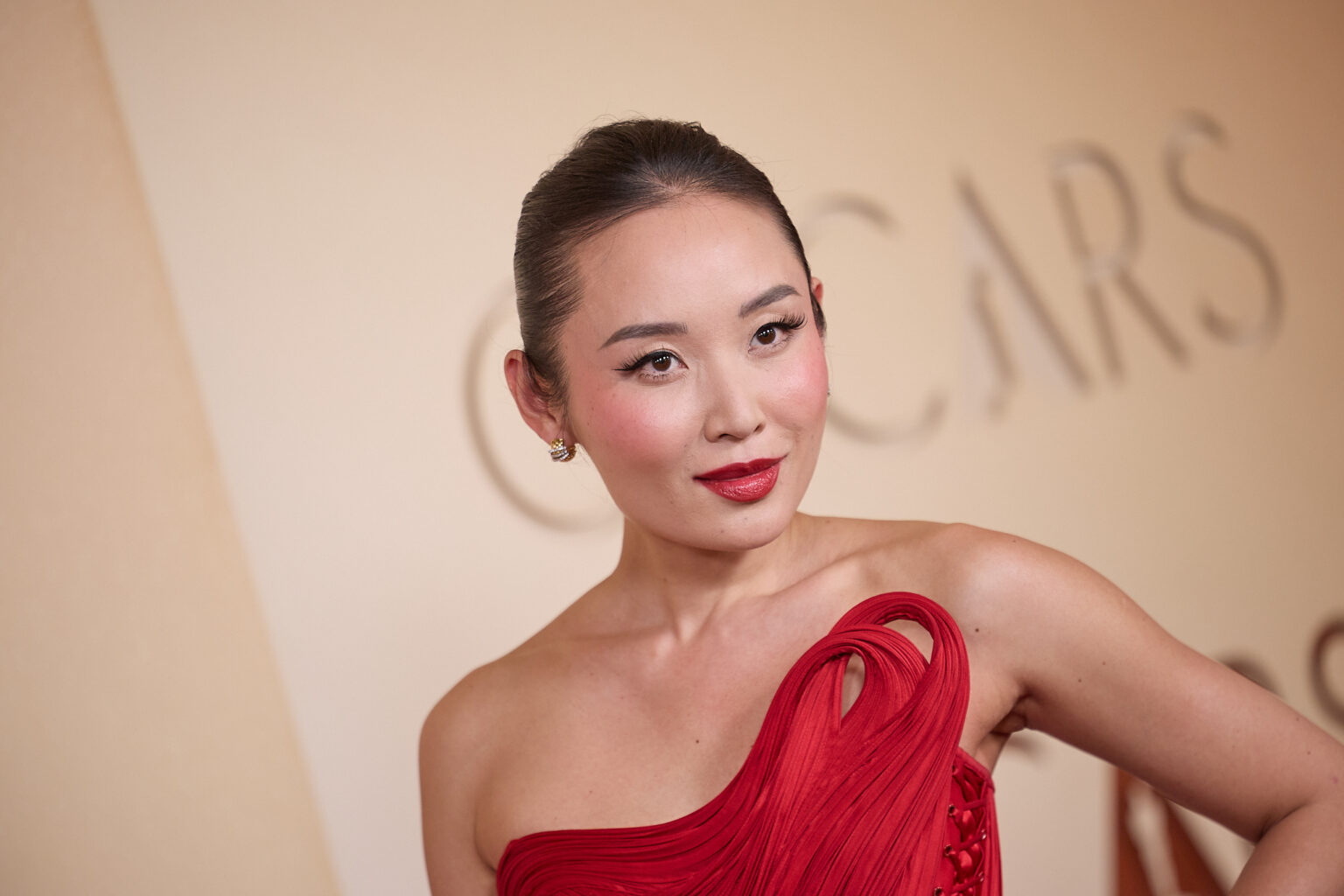 Li Jun Li arrives on the red carpet of the 98th Oscars® at the Dolby® Theatre at Ovation Hollywood on Sunday, March 15, 2026.