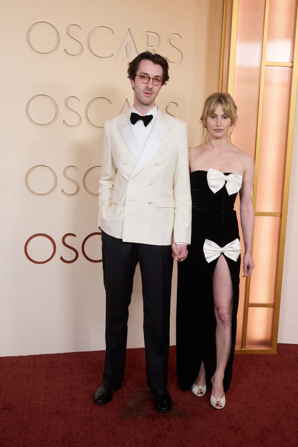 Jerskin Fendrix and Annie Hamilton arrives on the red carpet of the 98th Oscars® at the Dolby® Theatre at Ovation Hollywood on Sunday, March 15, 2026.