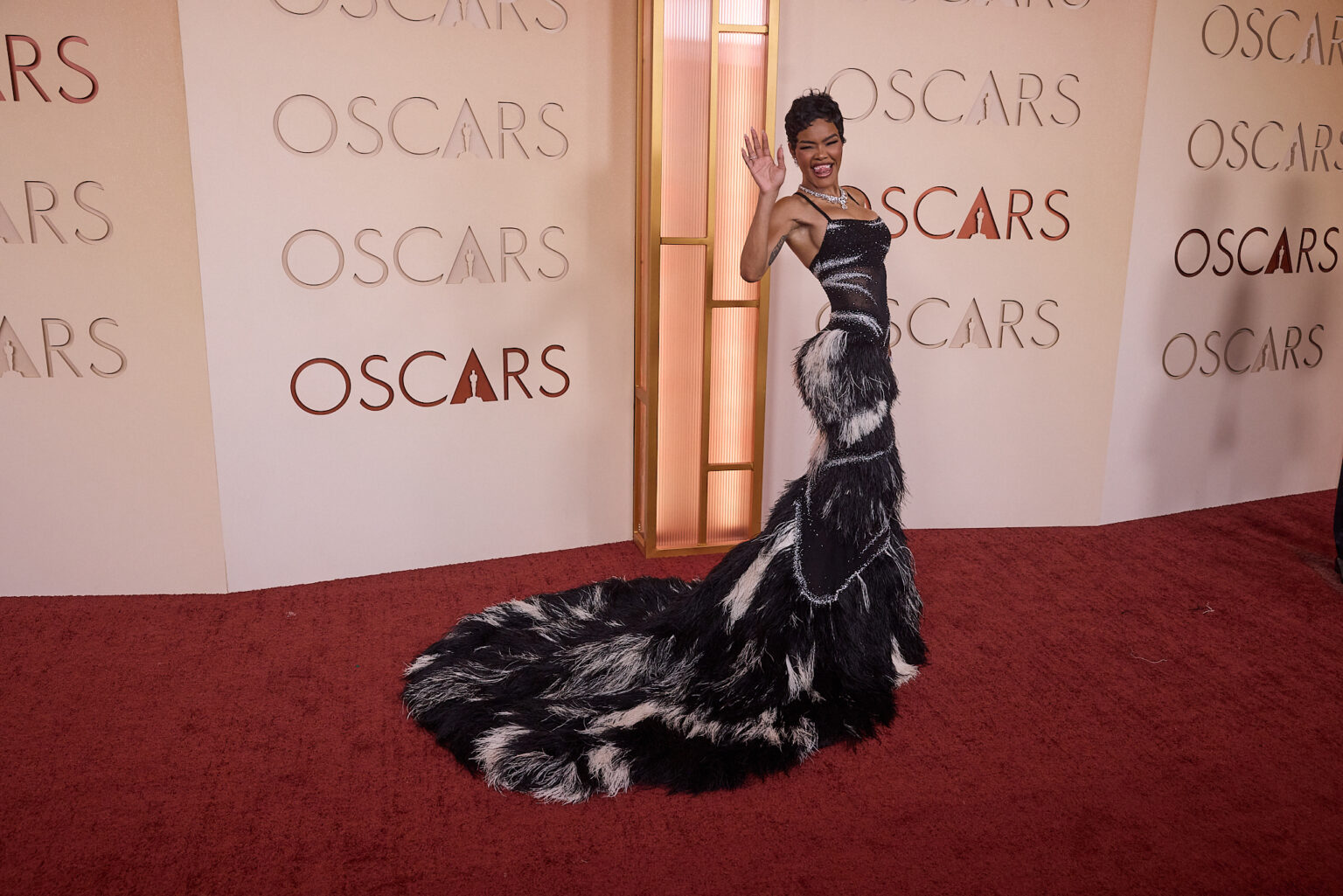 Teyana Taylor arrives on the red carpet of the 98th Oscars® at the Dolby® Theatre at Ovation Hollywood on Sunday, March 15, 2026.