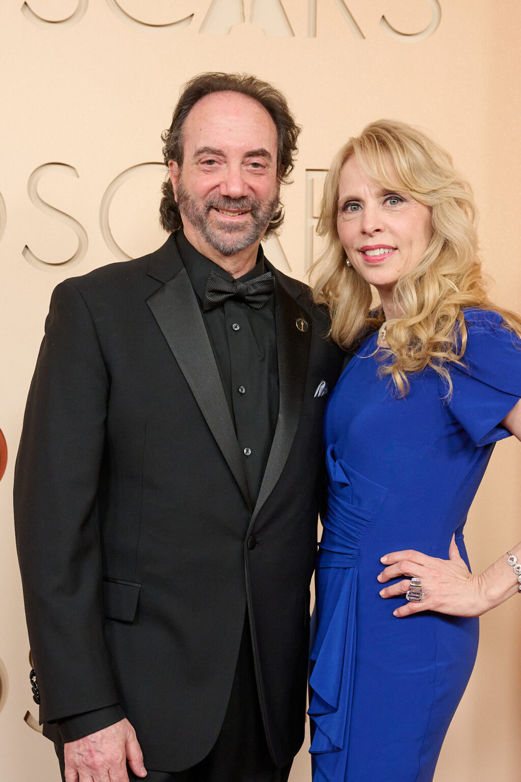 Stephen E. Rivkin and Dina Morrone arrive on the red carpet of the 98th Oscars® at the Dolby® Theatre at Ovation Hollywood on Sunday, March 15, 2026.