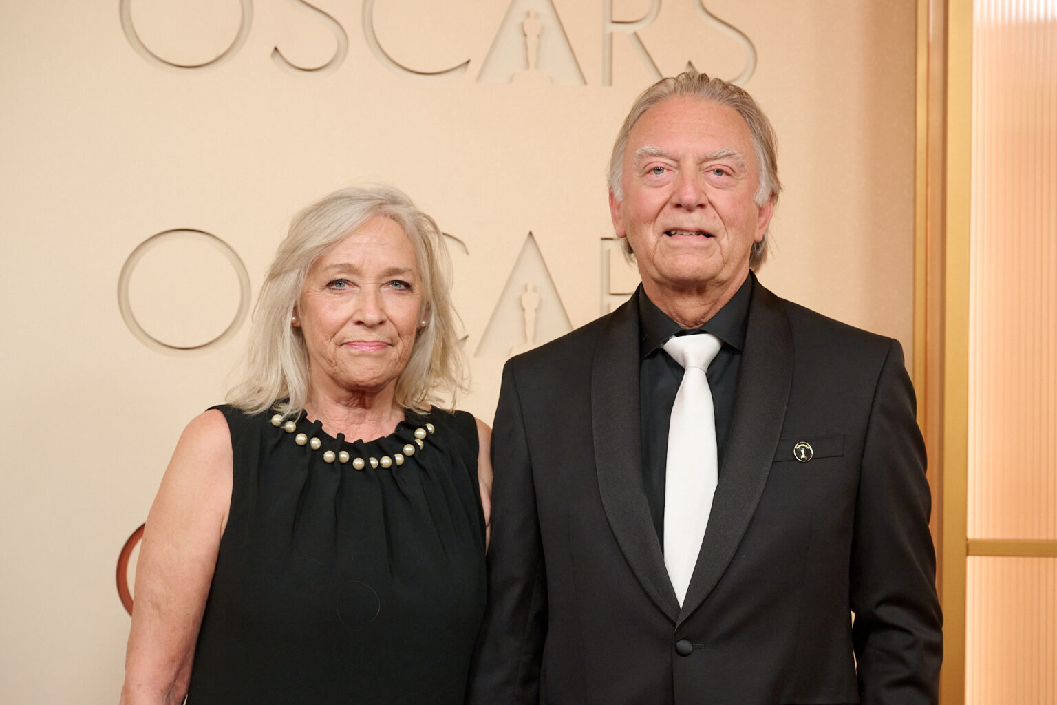 Andy Nelson (R) and guest arrive on the red carpet of the 98th Oscars® at the Dolby® Theatre at Ovation Hollywood on Sunday, March 15, 2026.