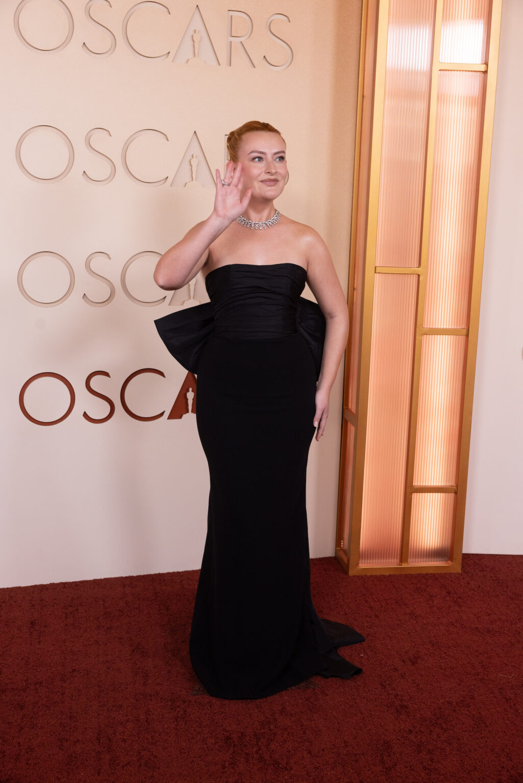 Amelia Dimoldenberg arrives on the red carpet of the 98th Oscars® at the Dolby® Theatre at Ovation Hollywood on Sunday, March 15, 2026.