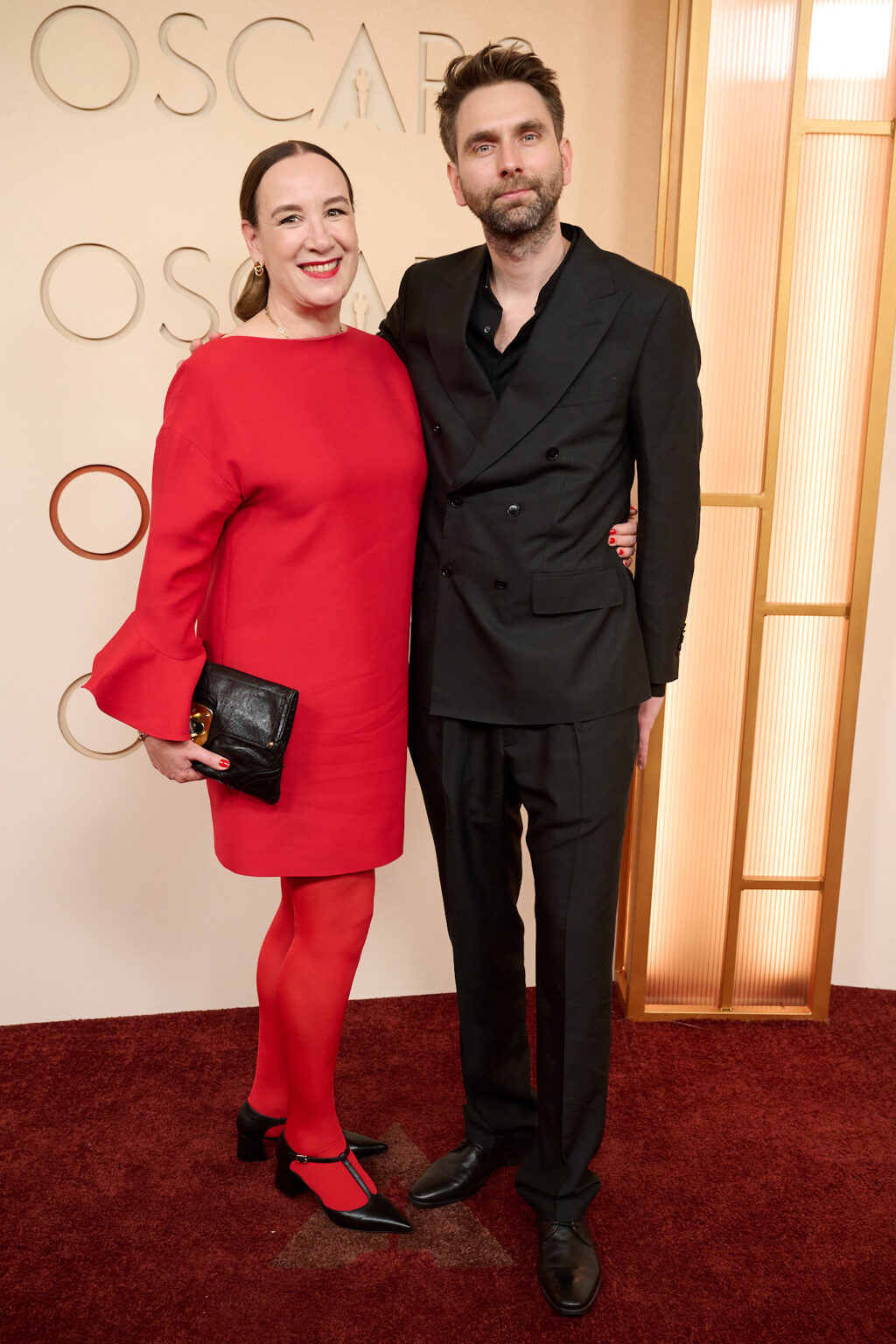 Leontine Petit and guest arrive on the red carpet of the 98th Oscars® at the Dolby® Theatre at Ovation Hollywood on Sunday, March 15, 2026.