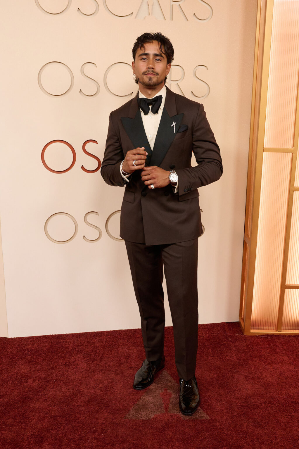Michael Cimino arrives on the red carpet of the 98th Oscars® at the Dolby® Theatre at Ovation Hollywood on Sunday, March 15, 2026.