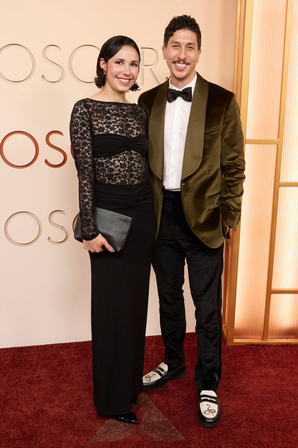 Tony Villaflor and guest arrive on the red carpet of the 98th Oscars® at the Dolby® Theatre at Ovation Hollywood on Sunday, March 15, 2026.