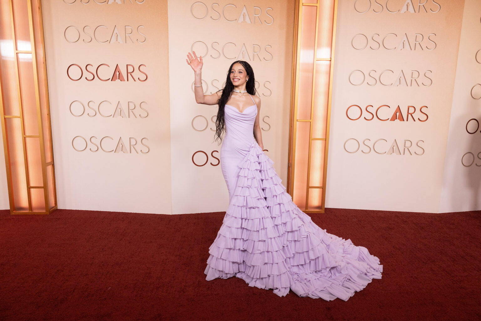 Chase Infiniti arrives on the red carpet of the 98th Oscars® at the Dolby® Theatre at Ovation Hollywood on Sunday, March 15, 2026.