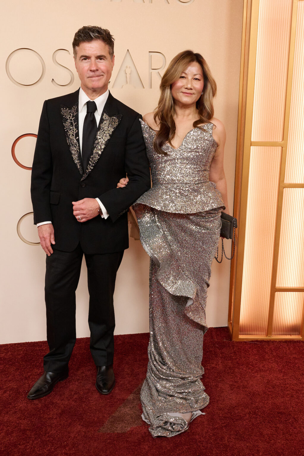 Dion Beebe and Unjoo Moon arrives on the red carpet of the 98th Oscars® at the Dolby® Theatre at Ovation Hollywood on Sunday, March 15, 2026.
