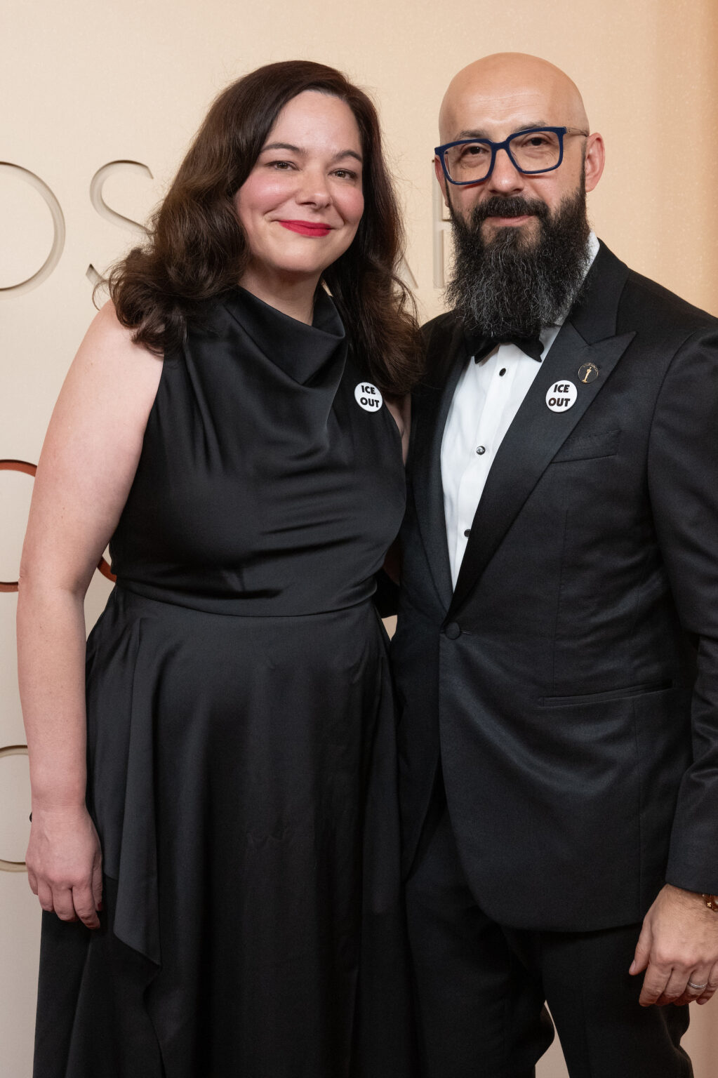 Andrea Berentsen Ottmar and guest arrive on the red carpet of the 98th Oscars® at the Dolby® Theatre at Ovation Hollywood on Sunday, March 15, 2026.