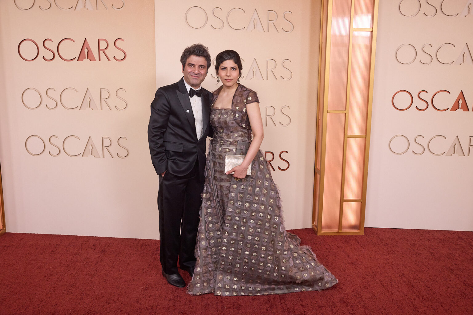 Mohammadreza Eyni and Sara Khaki arrive on the red carpet of the 98th Oscars® at the Dolby® Theatre at Ovation Hollywood on Sunday, March 15, 2026.