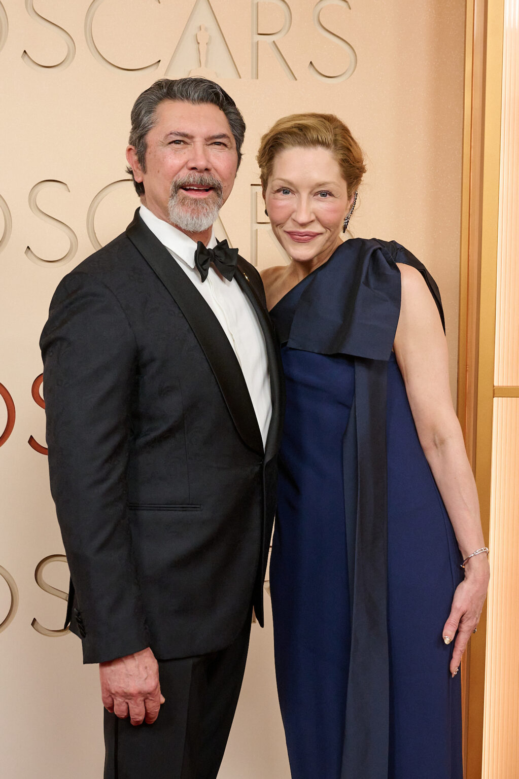 Lou Diamond Phillips and Yvonne Boismier Phillips arrive on the red carpet of the 98th Oscars® at the Dolby® Theatre at Ovation Hollywood on Sunday, March 15, 2026.